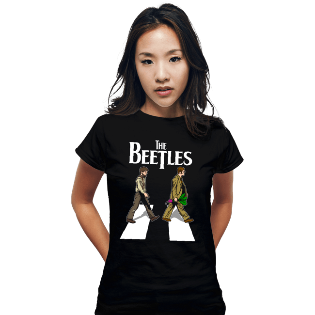 Shirts Fitted Shirts, Woman / Small / Black The Beetles