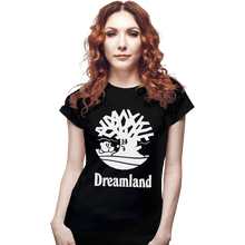 Load image into Gallery viewer, Shirts Fitted Shirts, Woman / Small / Black Dreamland
