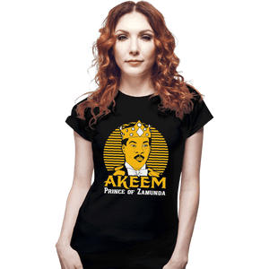 Shirts Fitted Shirts, Woman / Small / Black Akeem