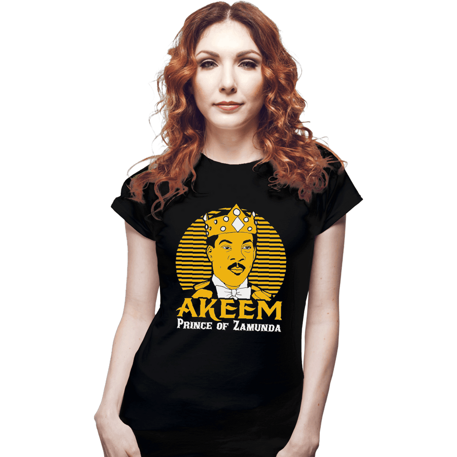 Shirts Fitted Shirts, Woman / Small / Black Akeem