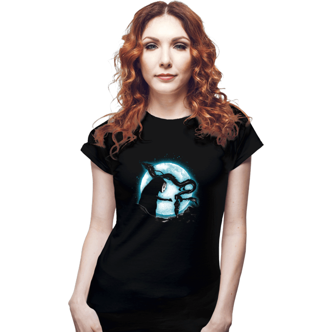 Shirts Fitted Shirts, Woman / Small / Black Moonlight Spirit