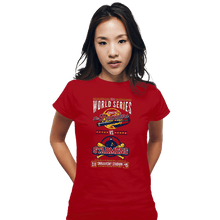 Load image into Gallery viewer, Secret_Shirts Fitted Shirts, Woman / Small / Red 19XX World Series
