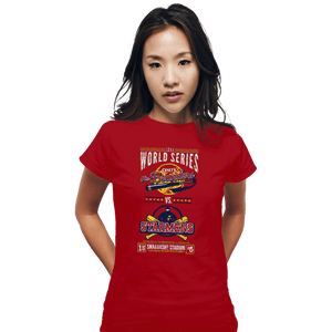 Secret_Shirts Fitted Shirts, Woman / Small / Red 19XX World Series