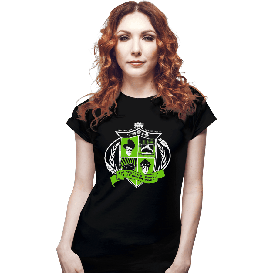 Shirts Fitted Shirts, Woman / Small / Black IT Crest