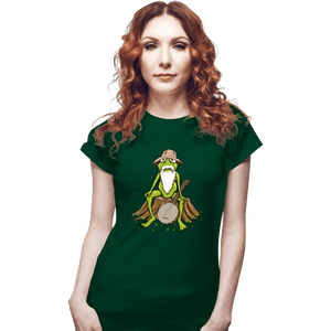 Shirts Fitted Shirts, Woman / Small / Irish Green Banjo