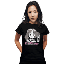 Load image into Gallery viewer, Shirts Fitted Shirts, Woman / Small / Black Plastic Love Retro
