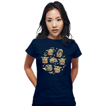 Load image into Gallery viewer, Shirts Fitted Shirts, Woman / Small / Navy Child Adventures
