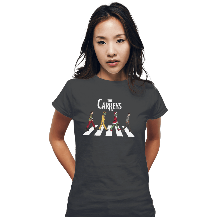 Shirts Fitted Shirts, Woman / Small / Charcoal The Carreys