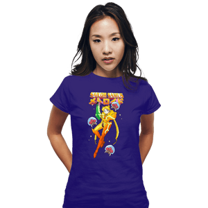 Secret_Shirts Fitted Shirts, Woman / Small / Violet Sailor Samus