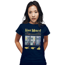 Load image into Gallery viewer, Shirts Fitted Shirts, Woman / Small / Navy Everywhere
