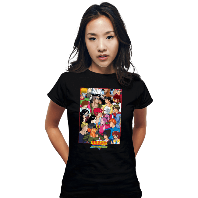 Secret_Shirts Fitted Shirts, Woman / Small / Black Clash of Demon World
