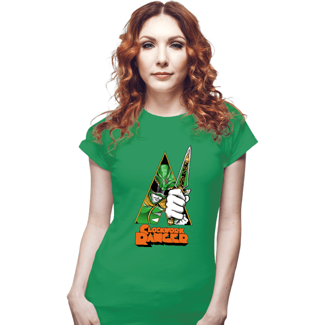Secret_Shirts Fitted Shirts, Woman / Small / Irish Green A Clockwork Ranger