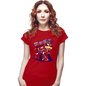 Secret_Shirts Fitted Shirts, Woman / Small / Red Robot's Best Friend