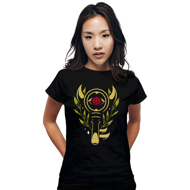 Secret_Shirts Fitted Shirts, Woman / Small / Black Big Key
