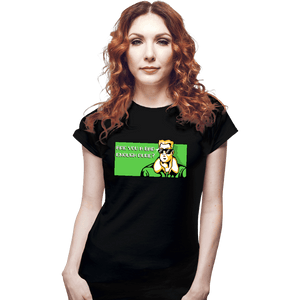 Secret_Shirts Fitted Shirts, Woman / Small / Black Bad Enough