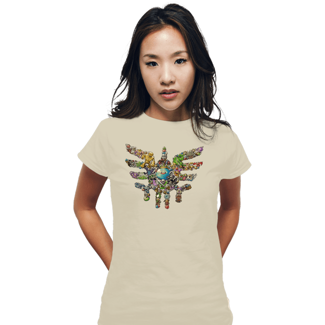 Secret_Shirts Fitted Shirts, Woman / Small / White Monsters Draw Near