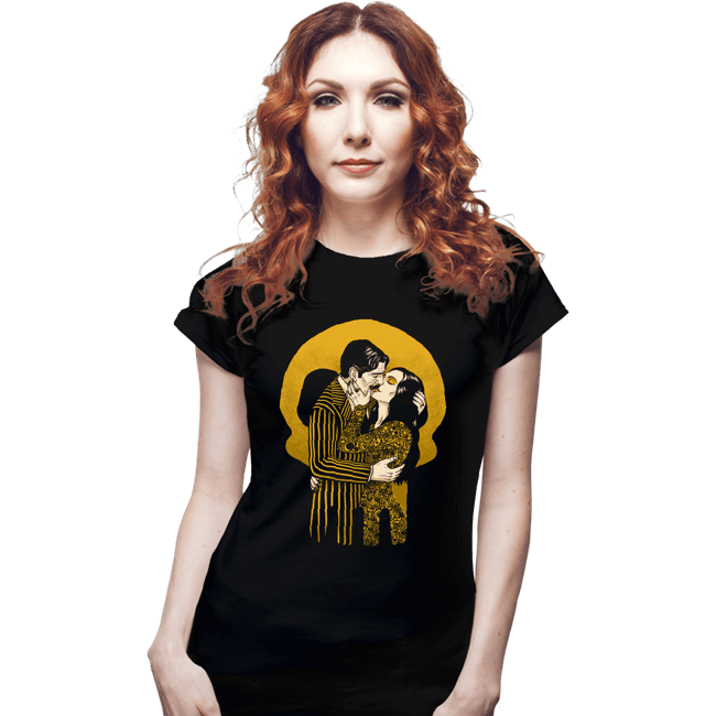 Daily_Deal_Shirts Fitted Shirts, Woman / Small / Black Tango De Amor