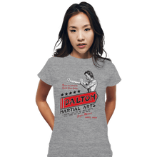 Load image into Gallery viewer, Secret_Shirts Fitted Shirts, Woman / Small / Sports Grey Dalton Martial Arts
