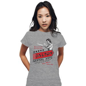 Secret_Shirts Fitted Shirts, Woman / Small / Sports Grey Dalton Martial Arts
