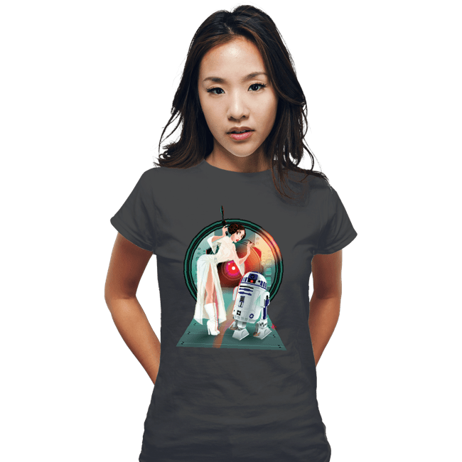 Last_Chance_Shirts Fitted Shirts, Woman / Small / Charcoal Only Hope