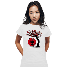 Load image into Gallery viewer, Shirts Fitted Shirts, Woman / Small / White Ninja Under The Sun
