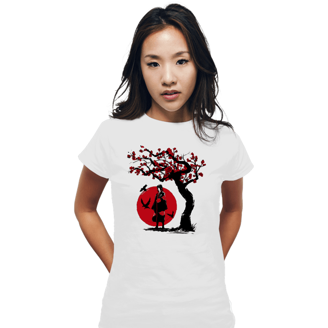 Shirts Fitted Shirts, Woman / Small / White Ninja Under The Sun