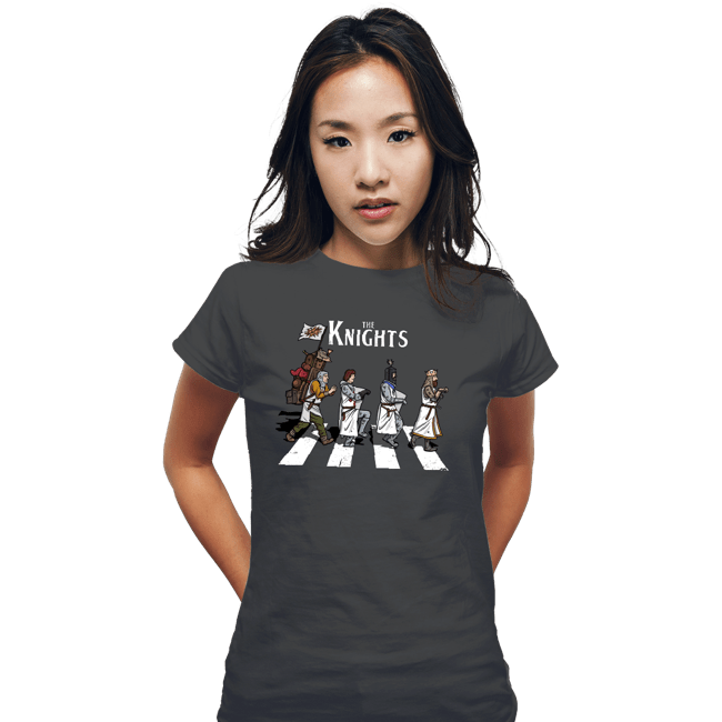 Daily_Deal_Shirts Fitted Shirts, Woman / Small / Charcoal The Knights Road