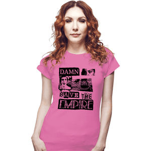 Daily_Deal_Shirts Fitted Shirts, Woman / Small / Azalea Save Empire Records