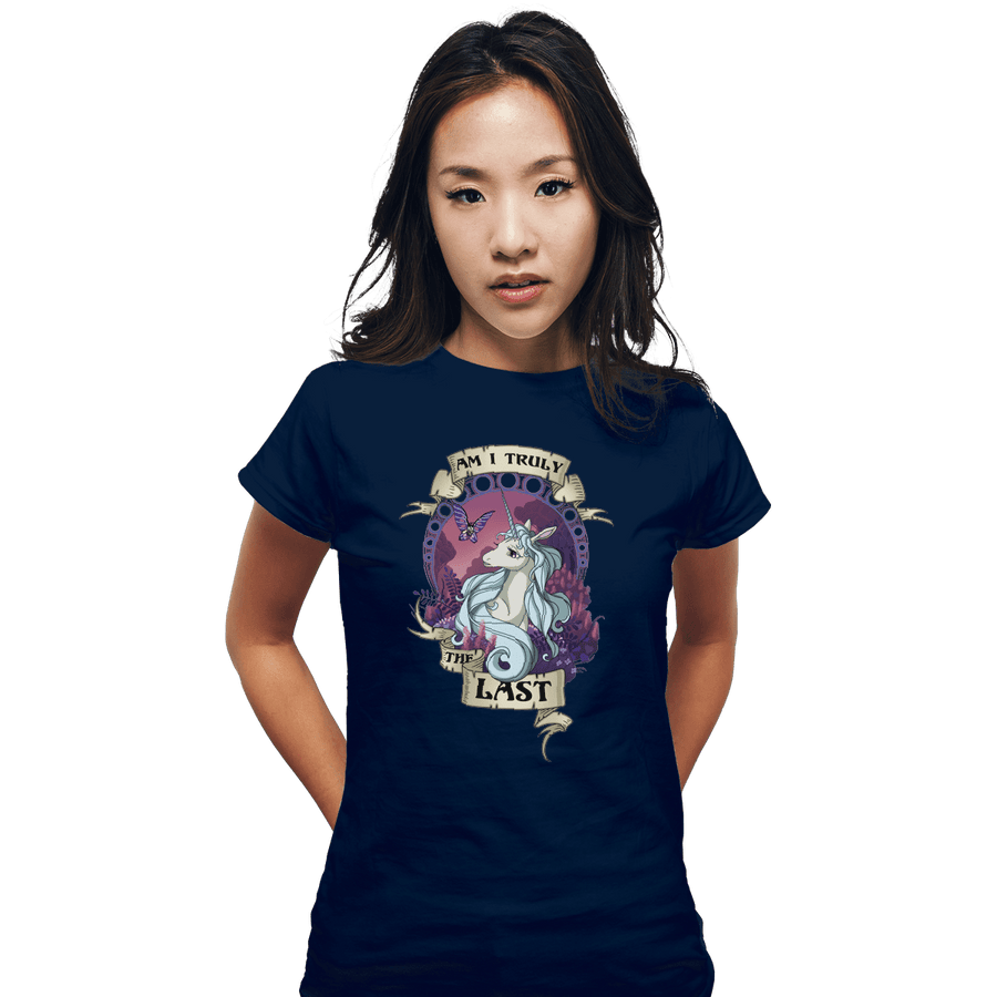 Shirts Fitted Shirts, Woman / Small / Navy The Last