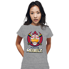 Load image into Gallery viewer, Daily_Deal_Shirts Fitted Shirts, Woman / Small / Sports Grey Go Rebelz
