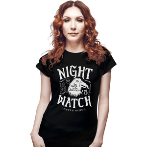 Shirts Fitted Shirts, Woman / Small / Black Watchers Of The Wall
