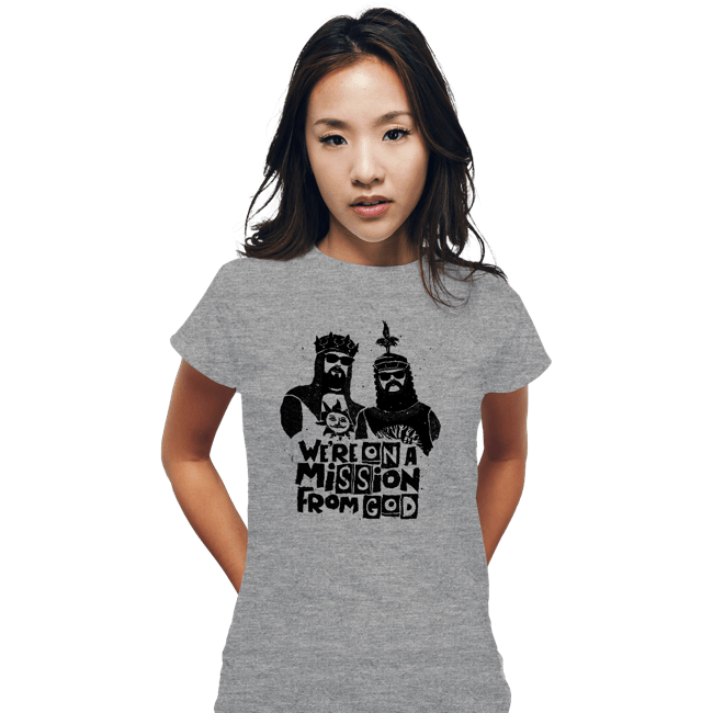 Secret_Shirts Fitted Shirts, Woman / Small / Sports Grey The Blues Brethren