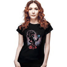 Load image into Gallery viewer, Shirts Fitted Shirts, Woman / Small / Black Villain Pirate
