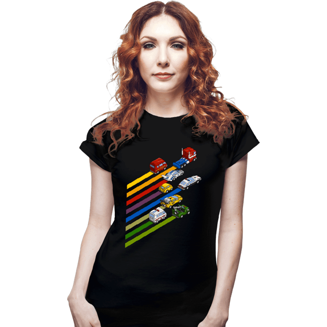 Secret_Shirts Fitted Shirts, Woman / Small / Black Roll Out!