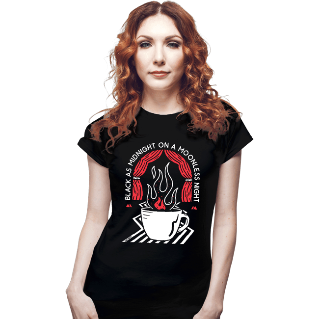 Secret_Shirts Fitted Shirts, Woman / Small / Black Moonless Night