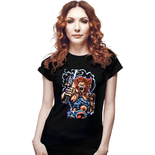 Load image into Gallery viewer, Secret_Shirts Fitted Shirts, Woman / Small / Black Lion-O
