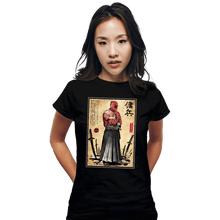 Load image into Gallery viewer, Daily_Deal_Shirts Fitted Shirts, Woman / Small / Black Red Ronin
