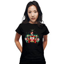 Load image into Gallery viewer, Shirts Fitted Shirts, Woman / Small / Black Gurren Puff
