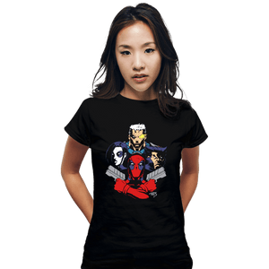 Secret_Shirts Fitted Shirts, Woman / Small / Black X-Force Rhapsody