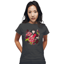 Load image into Gallery viewer, Shirts Fitted Shirts, Woman / Small / Charcoal Yumeko
