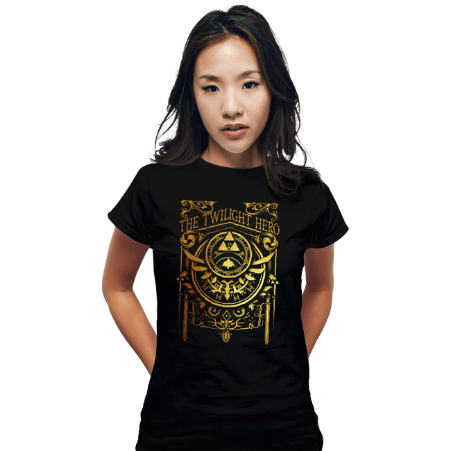 Daily_Deal_Shirts Fitted Shirts, Woman / Small / Black The Twilight Hero