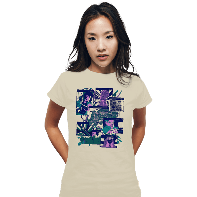 Daily_Deal_Shirts Fitted Shirts, Woman / Small / White The Puppet Master Case File