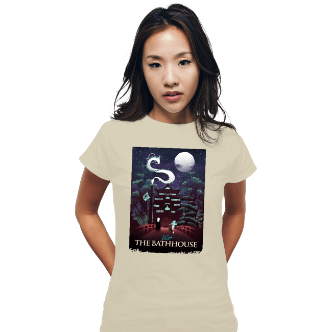 Daily_Deal_Shirts Fitted Shirts, Woman / Small / White Visit The Bathhouse
