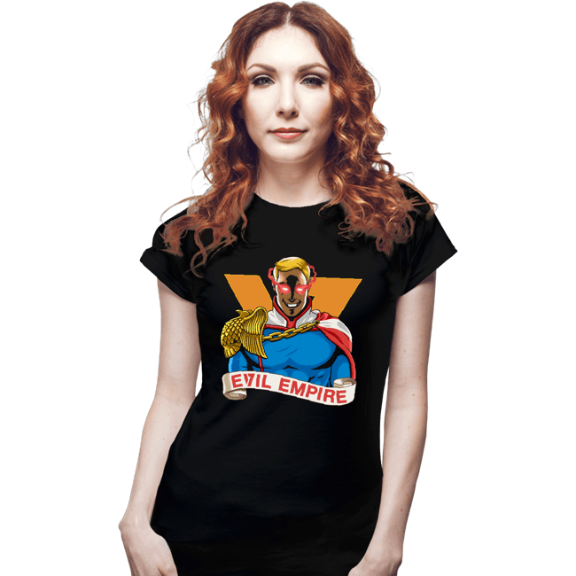 Daily_Deal_Shirts Fitted Shirts, Woman / Small / Black Vought Empire