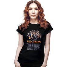 Load image into Gallery viewer, Shirts Fitted Shirts, Woman / Small / Black World Time Tour
