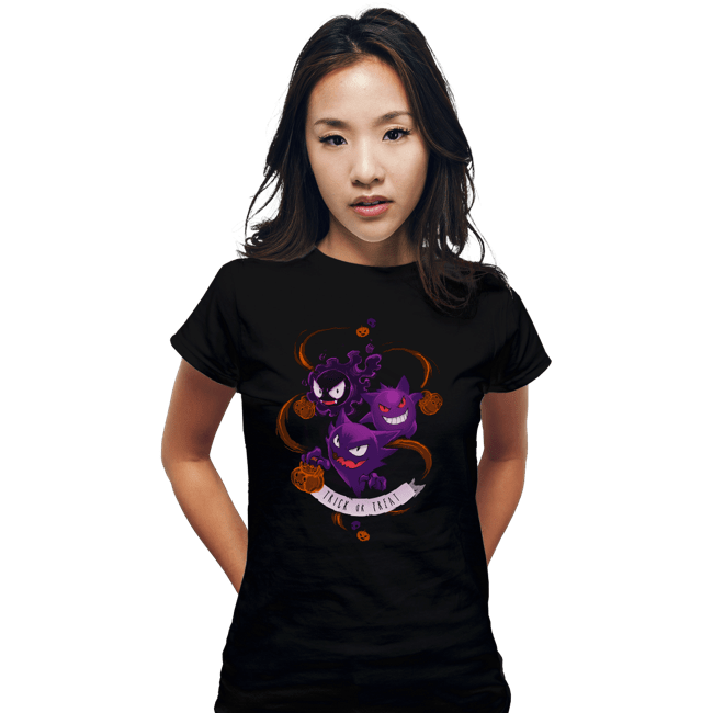Secret_Shirts Fitted Shirts, Woman / Small / Black Trick Or Treat Deal