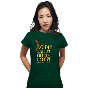 Secret_Shirts Fitted Shirts, Woman / Small / Irish Green Oo De Lally