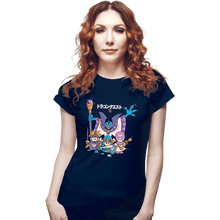 Load image into Gallery viewer, Secret_Shirts Fitted Shirts, Woman / Small / Navy Dragon Team
