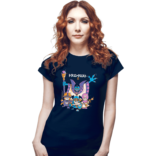 Secret_Shirts Fitted Shirts, Woman / Small / Navy Dragon Team