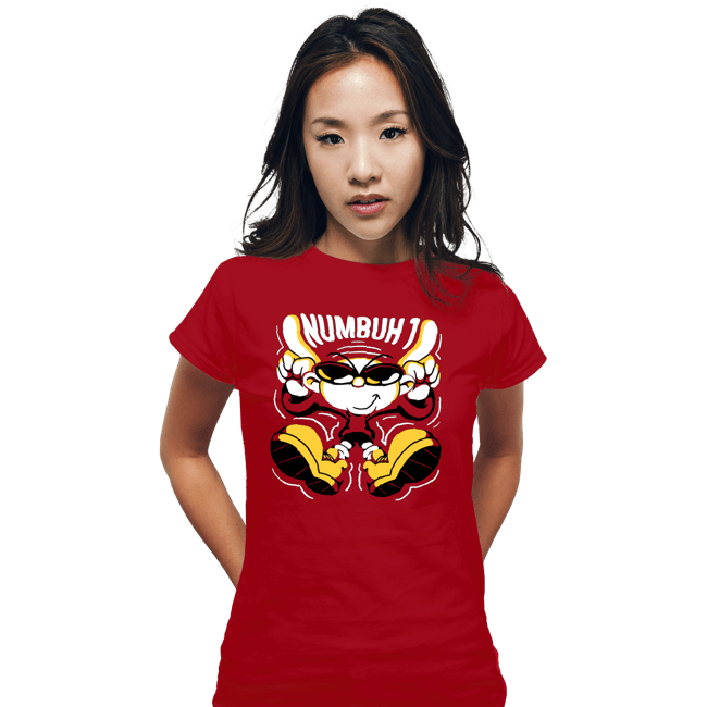 Secret_Shirts Fitted Shirts, Woman / Small / Red Numbuh 01